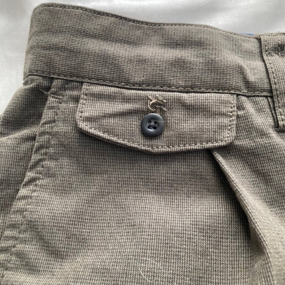 Banana Republic Waist 29 Relaxed Tapered Fit Ankle Pants Pleated Trousers - Picture 8 of 10
